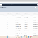 Employee Information